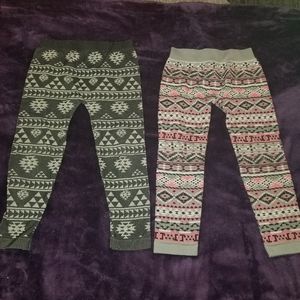 Bundle 2pc BOHO leggings